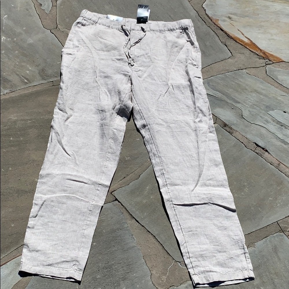 NWT men’s tan relaxed fit 38R pants